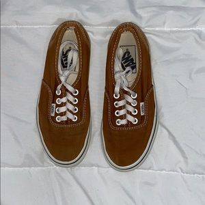 authentic brown vans